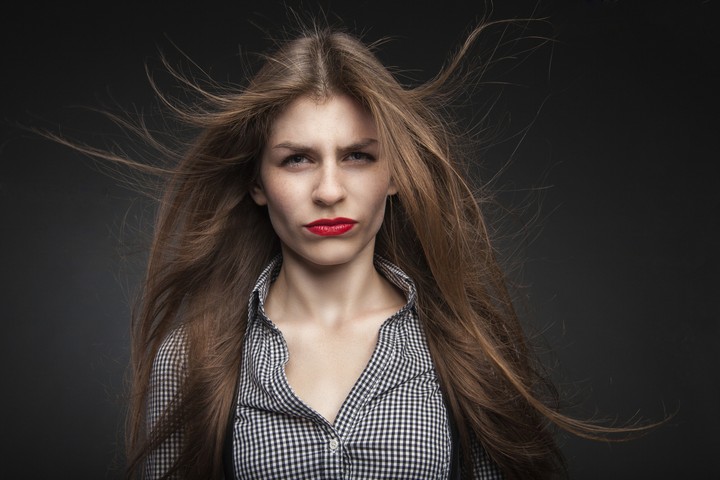 Elektrizujúce vlasy - ilustračné foto